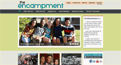 Desktop Screenshot of encampmentforcitizenship.org